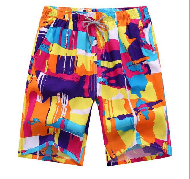 Summer Fitness Board Shorts Men's and Women's Quick-Dry Beach & Swimwear